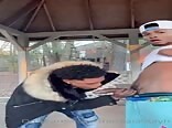 Publius - Two Black Boys Porn Fucking In The Park