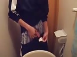 quick shot in the toilet