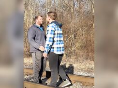 Railing on the tracks