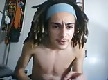 Rasta Boi Jerks Off