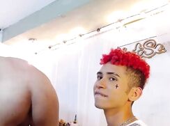 Red Hair Camboy And His Friend