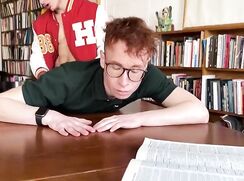 Red-haired tutor gets fucked