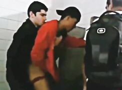 Red public bitch