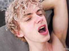 Rimi and Elio boys bareback at home