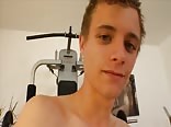 Ripped Twink Gym Stroke
