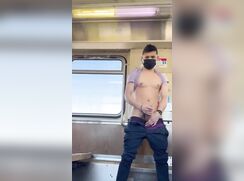 Risky Jerking In Train  OF XZ