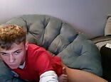 Rob Likes To Get Off In His Chair After Work Gay Porn