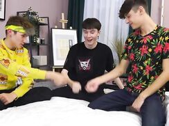 Rock Paper Scissors Strip Trio