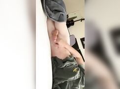 Rubbing the mattress