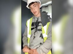 Scottish Jerk at work wanker porn