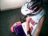 Self Bondage in Basketball Unifrom Boys Porn