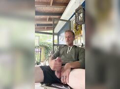 Selfie-Gay Blond Jerks and Cums 298