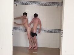 Sex at the showers