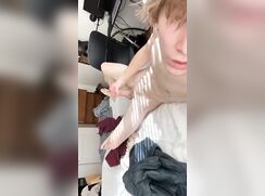 Sexy blonde fit twink 3