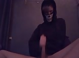 Sexy boys porn shows off his feet and BIG DICK