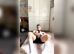 Sexy School Twink Cum Boy