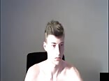 Shaved Cock Teen (18+) Jerks Uncut Cock & Cums boys porn