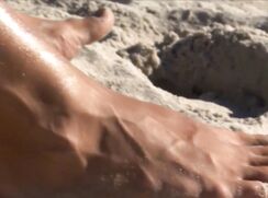 Should I help you apply suntan lotion to your back?