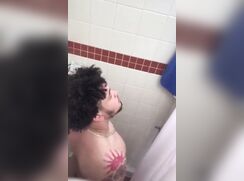 Shower Wank Interrupted
