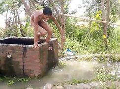Shower/bath video 21: Indian boys