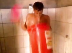 Showering with