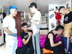 simultaneous    WEB ORGY