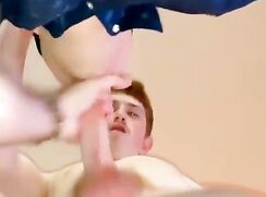 Skaden sucks a ginger
