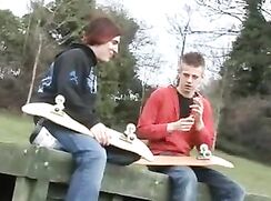 Skateboarders....