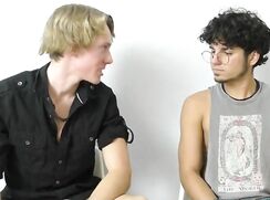 Skinny Blond Seduces Frat Boy Gay Porn Tube