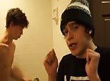 Skinny Fit Taylor Caniff in Undies Ice Challenge (No nude)