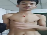 Slim Asia boy Hand job porn