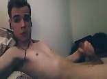 Slim twink porn shoots on his belly gay tube