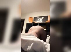 Slut shows ass