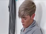 Sniffing friends dirty underwear & cumming