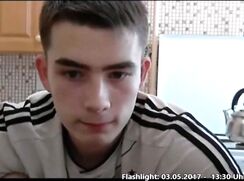 soccer 19 yo guy decided exposed his big cock and show his jerk off