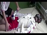 Soccer boy gagged and horney milked gay porn