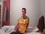 Soccer Twink Porn Wanks and Cums