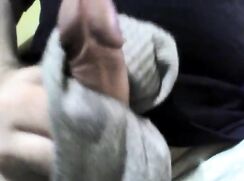 Sock Wanking Boy