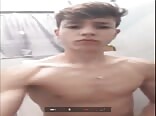 Some jerking action before my shower boys porn