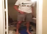 Spank boy and big cums