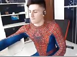 Spiderman Twink Porn Jerks Off