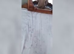 Spraying my bed