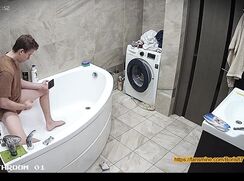 Spy | Bathroom wank