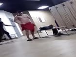 Spy cam - posing in the locker gay tube caught