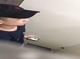 Spy gay tube bathroom piss cam