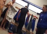 Spycam - Team locker twink tube guys