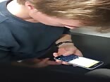 Spying On Giant Blonde Dick Cumming Gay Porn