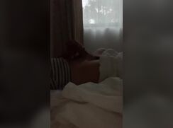 Spying the boy