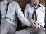 Starving Raw Double penetration gay porn videos