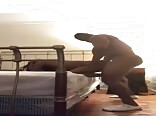 Str8 black bull fucking a skinny black boys porn